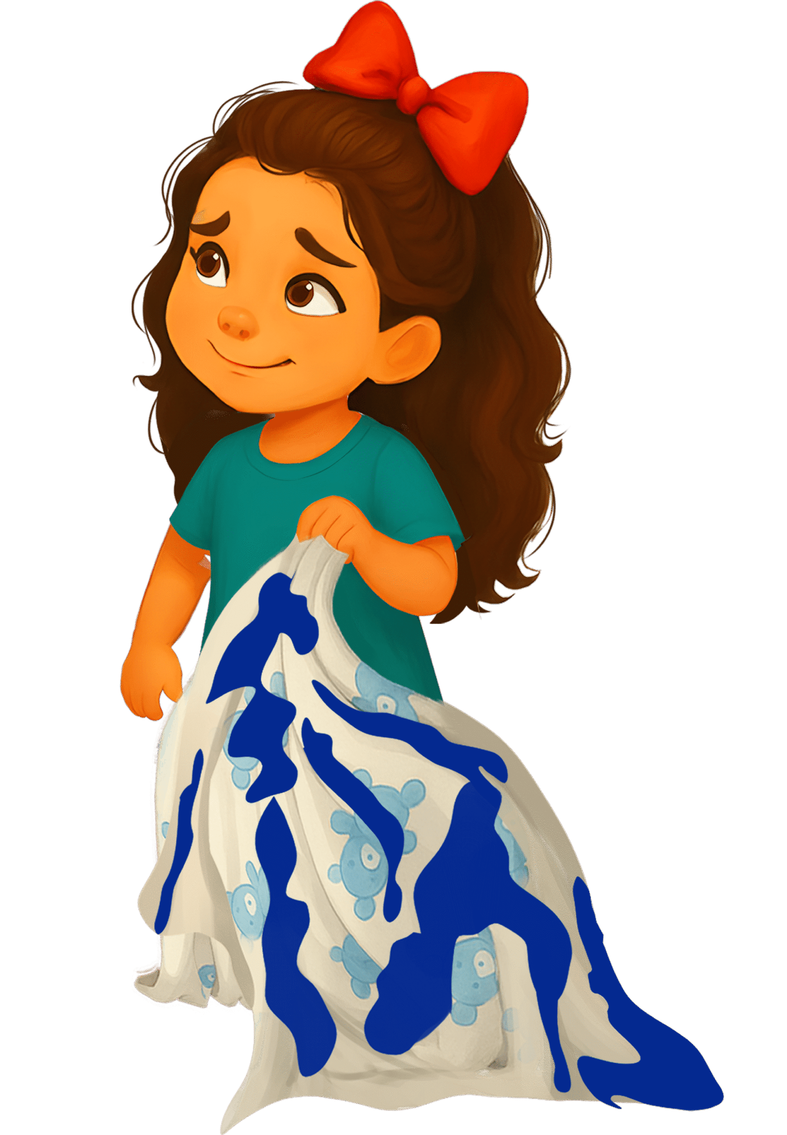 Shelley Smith Adams Coley Bear’s Blue-Tastic Day