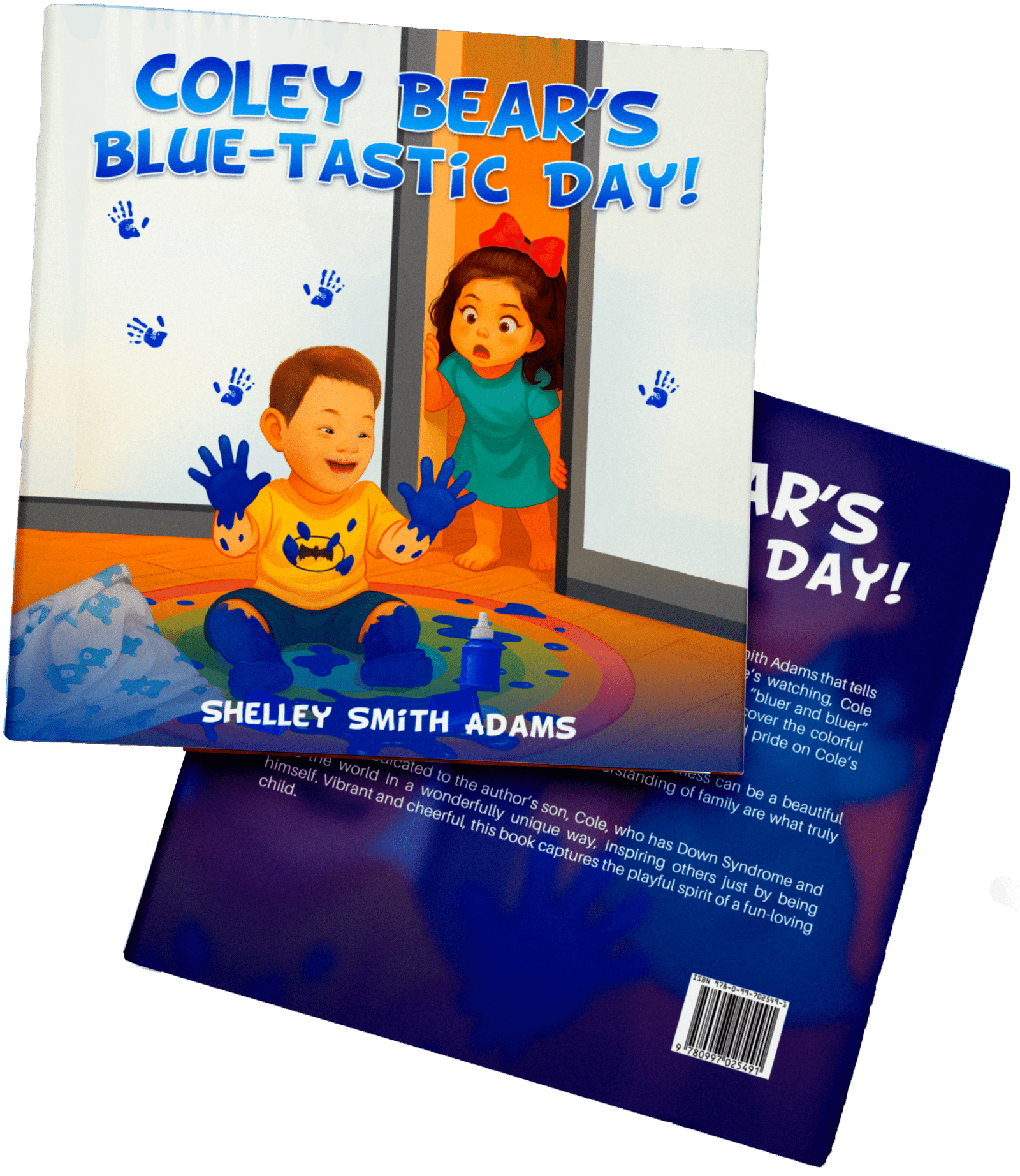 Shelley Smith Adams Coley Bear’s Blue-Tastic Day